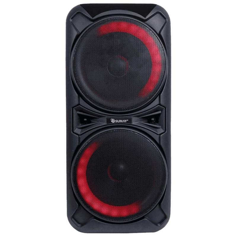 Caixa de Som Sumay 800W RMS Double BLACK Bluetooth - CAP34 - 5707